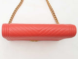 Chanel Chanel Red Chevron Crossbody Aa0325szxsa