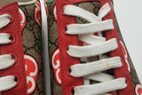 Gucci Ace Gg Apple Print Sneakers Size 36.5 Eb0226lrxsa