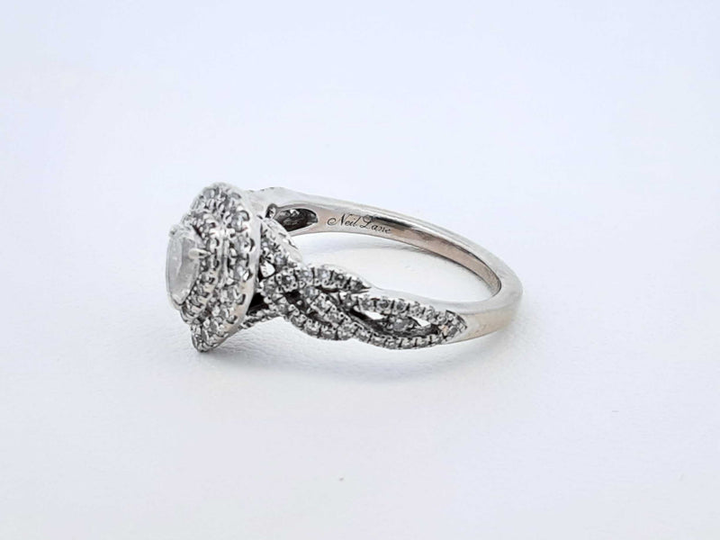 1.92 Cttw Diamond & 14k White Gold Neil Lane Bridal Set 6.7 Grams Size 7 Fw0724lxzxdu