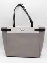 Kate Spade Staci Large Business Tote Gray Aa0526wrsa