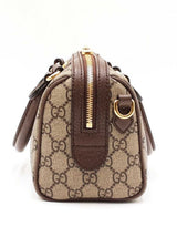 Gucci Ophidia Small Boston Bag In New Gg Monogram Coated Canvas Fw0526izxdu