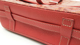 Goyard Belvedere 2 Messenger Bag In Red Goyardine Coated Canvas Fw1225loxzdu