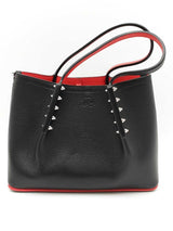 Christian Louboutin Mini Cabarock Black Leather Tote Bag Eb1225prxdu