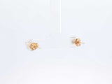 0.46 Cttw Diamond & 14k Yellow Gold Hidden Halo Stud Earrings 0.9g Fw0726lrrdu