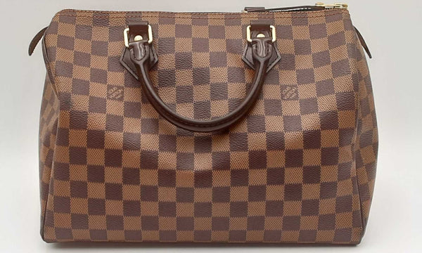 Louis Vuitton Damier Ebene Speedy 30 Top Handle Bag Eboxzdu 144030007617