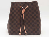 Louis Vuitton Néonoé Mm Damier Ebene Brown Handbag Aa0326czxsa