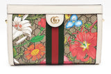 Gucci Gg Supreme Monogram Flora Web Ophidia Crossbody Eb0726rxzsa