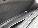 Louis Vuitton Black Epi Leather Zipper Wallet Do0625crde