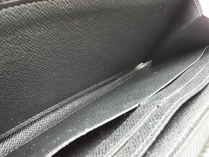 Louis Vuitton Black Epi Leather Zipper Wallet Do0625crde