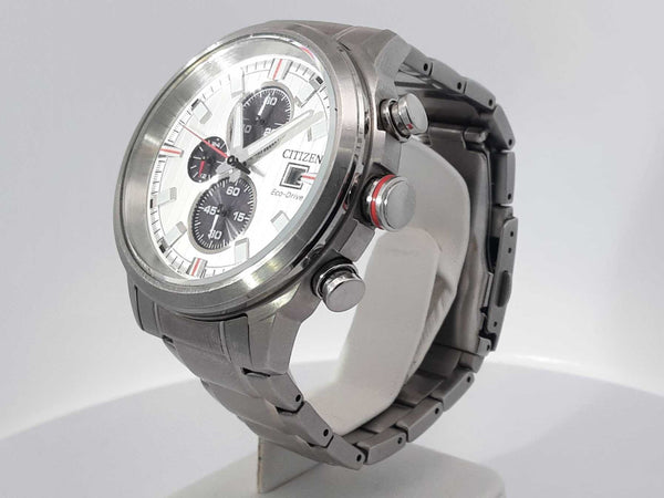Citizen Eco-drive Chronograph Stainless Steel Watch Aa1025lzxsa
