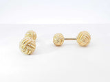 Tiffany & Co. Schlumberger Rope Knot Cuff Links In 18k Gold 14 Gram Fw0826lxzxd7