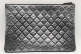 Chanel O Case Clutch Star Metallic Lambskin Eb0526exzsa
