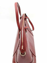 Gucci Red Patent Leather Microguccissima Dome Satchel Bag Eb1026oxzsa