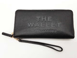 Marc Jacobs The Wallet Black Continental Zipper Wristlet Wallet Do0625wxde