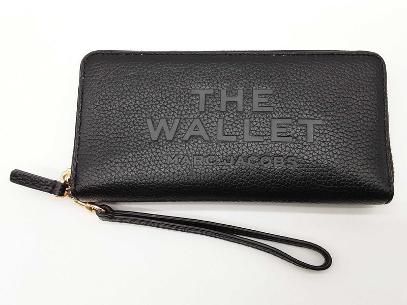 Marc Jacobs The Wallet Black Continental Zipper Wristlet Wallet Do0625wxde