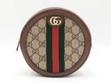 Gucci Ophidia Mini Round Backpack In Gg Supreme Coated Canvas Fw0126oexdu