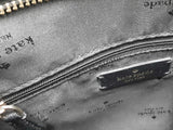 Kate Spade Black Leather Leila Top Zip Crossbody Bag Eb0326wxsa