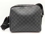 Louis Vuitton Dayton Reporter Damier Graphite Black Messenger Bag Do1225rxzde