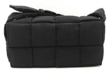 Bottega Veneta Black Canvas Intrecciato Padded Tech Cassette Bag Eb0426rxzsa
