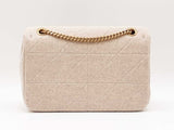 Yves Saint Laurent Jamie Chain Shoulder Bag In Quilted Jersey Fw0625exzdu