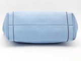 Michael Kors Dakota Medium Leather Shoulder Bag Blue Aa0726orsa