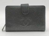 Chanel Compact Wallet With Textured Cc Aa1026orzsa