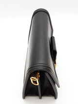 Louis Vuitton Black Epi Leather Dauphine Shoulder Bag Eb0526lrecde