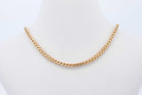 10k Yellow Gold Franco Chain Necklace 5.6 Grams 22 Inch Eb0626ooxde