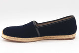 Giuseppe Zanotti Navy Blue Velvet Espadrilles Size 45 Eb0925loxde