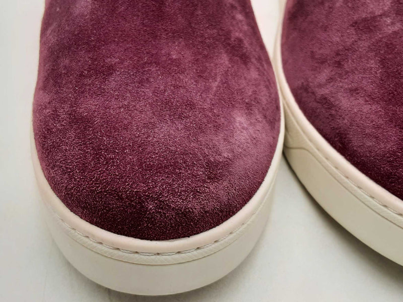 Prada Purple Suede Slip On Sneakers Size 39 Eb0225lrxsa