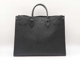 Louis Vuitton Onthego In Monogram Empreinte Giant Black Leather Fw0825lrxzdu