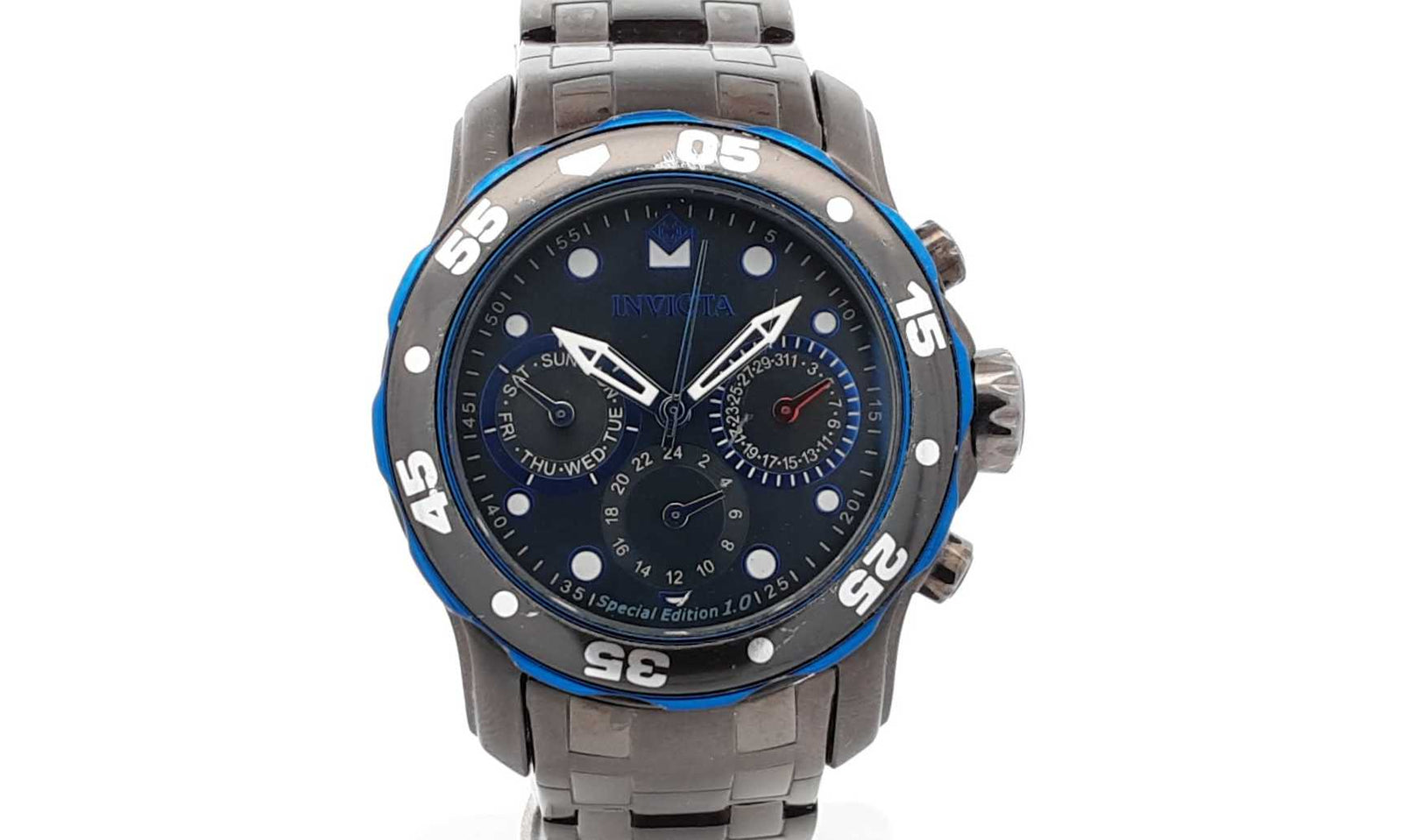 【新品】INVICTA Pro Diver サブマリンブルー クロノグラフ時計 INVICTA - 【新品】INVICTA Pro Diver サブマリンブルー クロノ