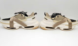 Balmain B Bold Strap Low Top Sneakers Size 12 Hs0523wxzsa