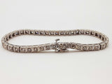 1.35 Cttw Diamonds 14k White Gold 13.7g Tennis Bracelet 6.75 In Do0725cxzde
