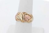 Black Hills Gold 10k Tricolor Gold Grape Leaf Ring 3.7 Grams Size 6.5 Eb926lcxsa