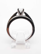 0.71 Cttw Diamond & 14k White Gold Bridal Set 5.4 Grams Size 8 Fw0725wrxdu