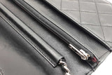 Chanel Quilted Black Leather Wallet On Chain Eb1026lxxzde