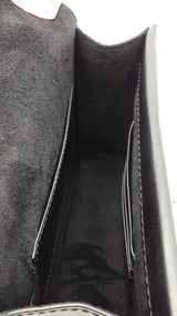 Michael Kors Greenwich Small Studded Crossbody In Black Leather Fw0826izdu