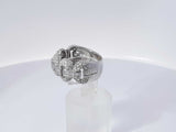 0.70 Cttw Diamond 18k White Gold 7.8 Grams Ring Size 7 Aa1025wzxsa