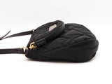 Marc Jacobs Natasha Black Quilted Nylon Crossbody Bag Fw0325ozdu