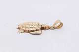 10k Yellow Gold Turtle Pendant 1.6 Grams Eb0826irsa