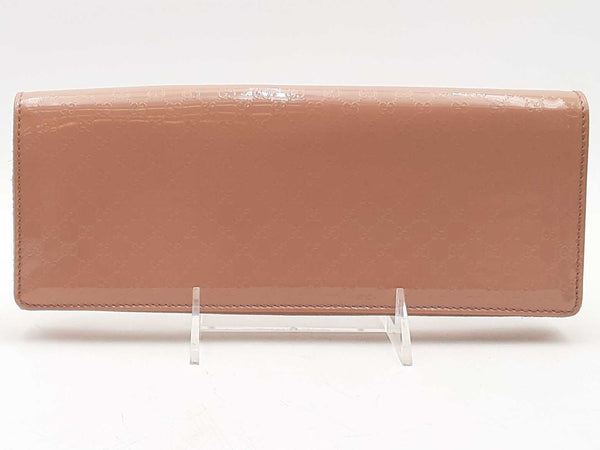 Gucci Patent Leather Pink Wallet Aa1225lrzsa