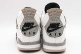 Nike Air Jordan 4 Retro Og White Cement Sneakers Size 9.5 Fv5029-100 Eb0726rxsa