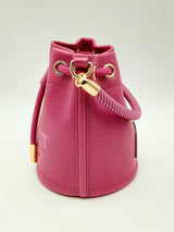 Marc Jacobs Pink Leather Bucket Bag Eb0924exsa