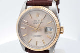 Rolex Oyster Perpetual Datejust 36mm Watch 63.2 Grams Eb0626oixzsa
