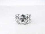 3.92 Cttw Diamond & 14k Gold Art Deco Statement Ring 8.8g Size 7.75 Fw0326lrzxdu