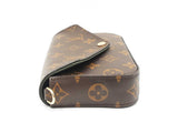 Louis Vuitton Felicie Pochette Crossbody & Khaki Green Bandouliere Fw1224rxzsa