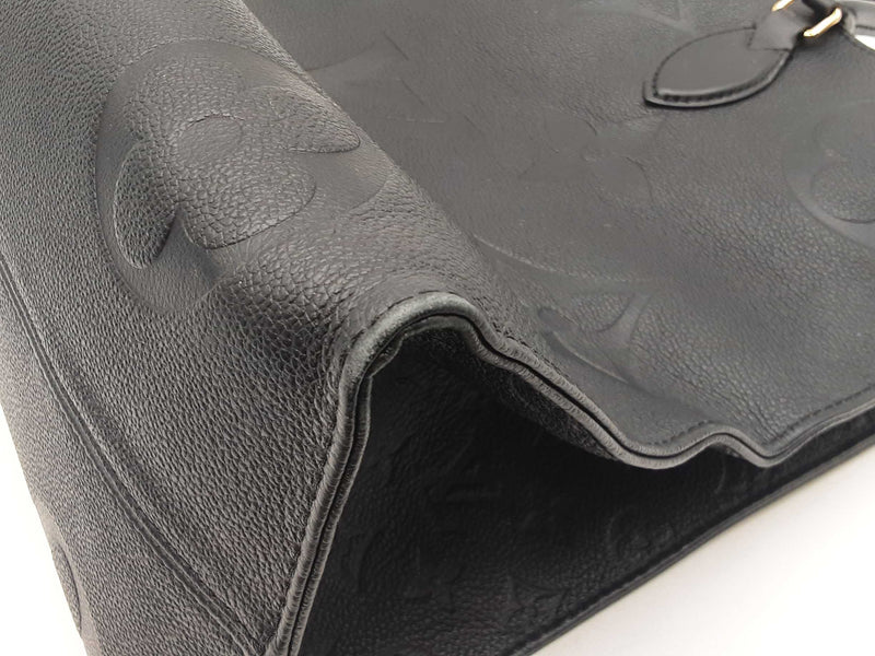 Louis Vuitton Onthego In Monogram Empreinte Giant Black Leather Fw0825lrxzdu