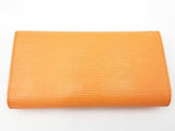 Louis Vuitton Epi Long Snap Orange Wallet Sd0726oordu