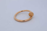 Cartier 18k Yellow Gold Juste Un Clou Ring 9.2 Grams Size 72 Eb1026lprxde